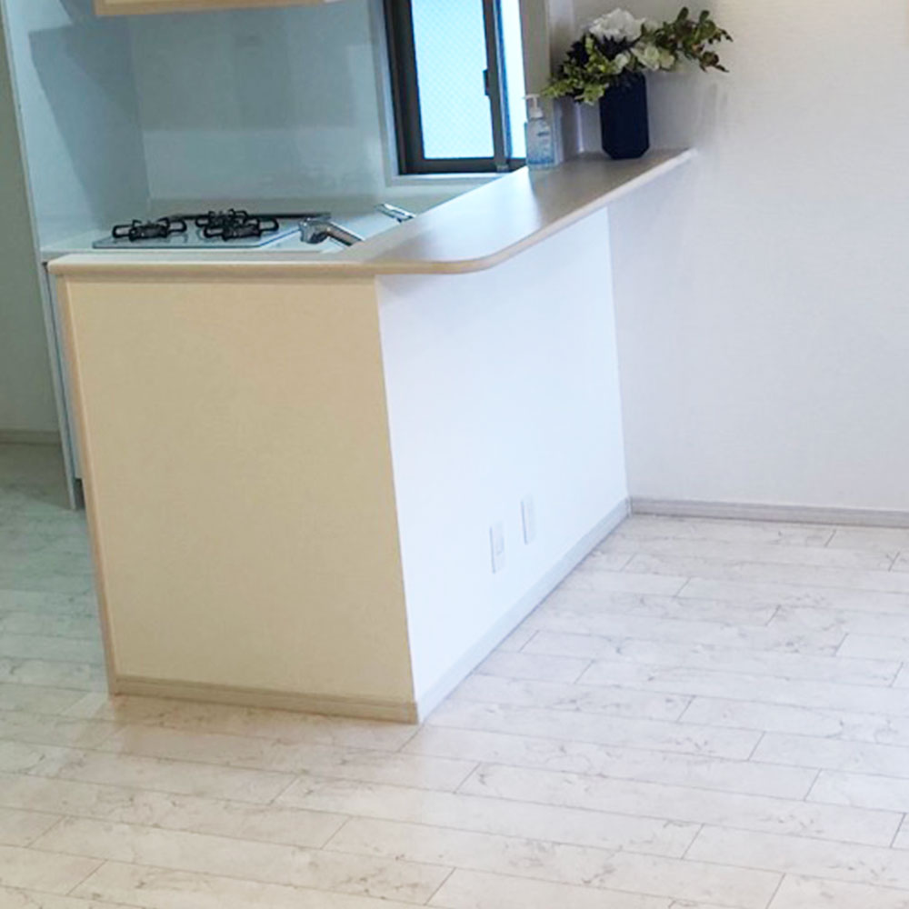 イーライフサポート　フローリング貼替え後