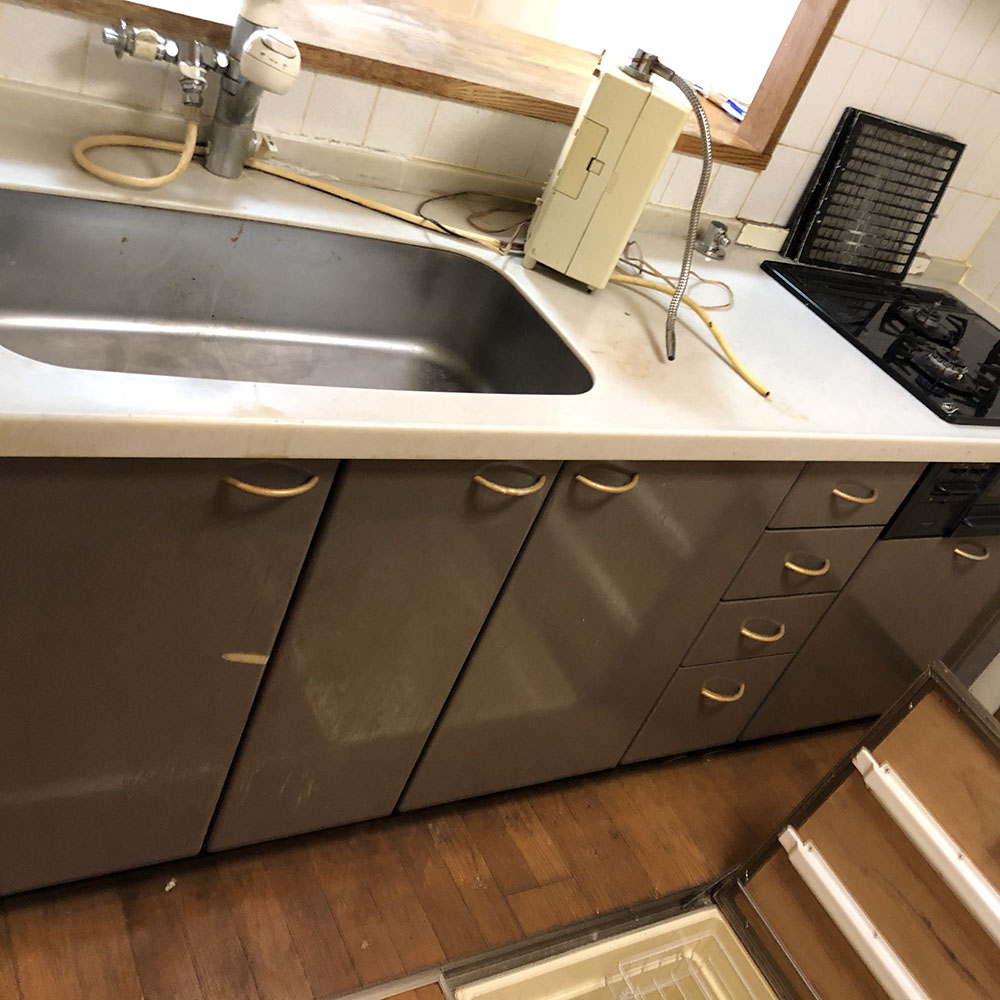 イーライフサポート　キッチンリフォーム前