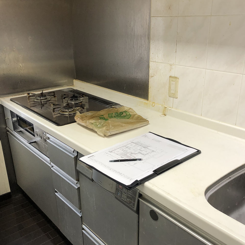 イーライフサポート　キッチンリフォーム前
