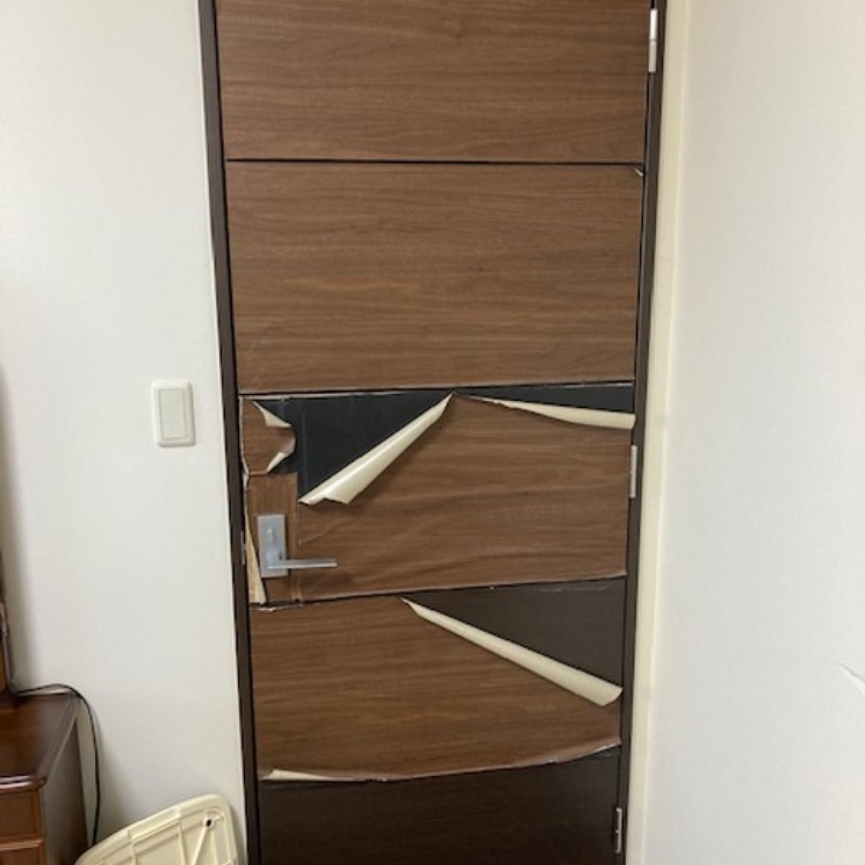 イーライフサポート　造作建具リフォーム前