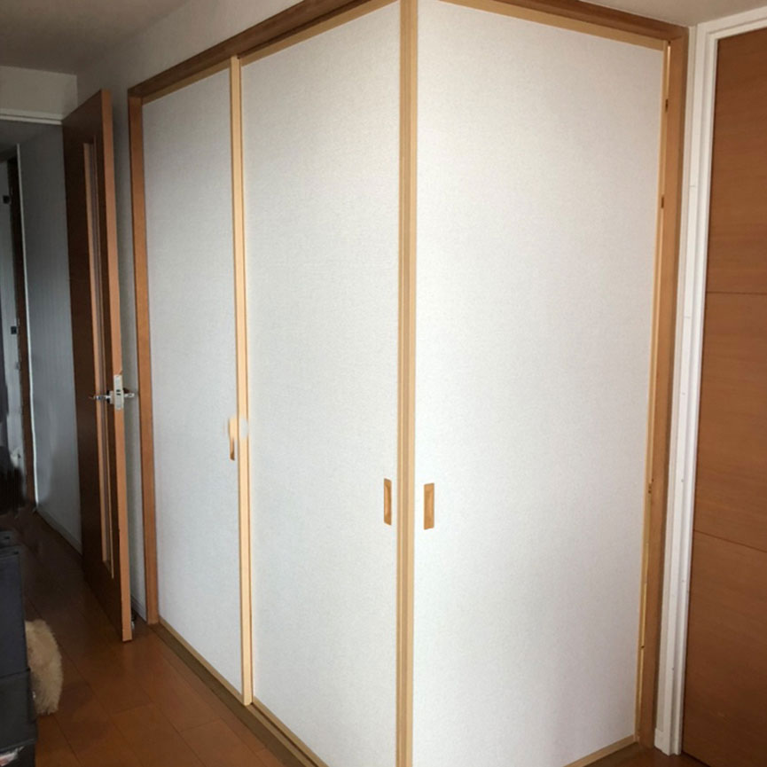 イーライフサポート　襖リフォーム後