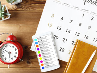 スケジュールが調整しやすい