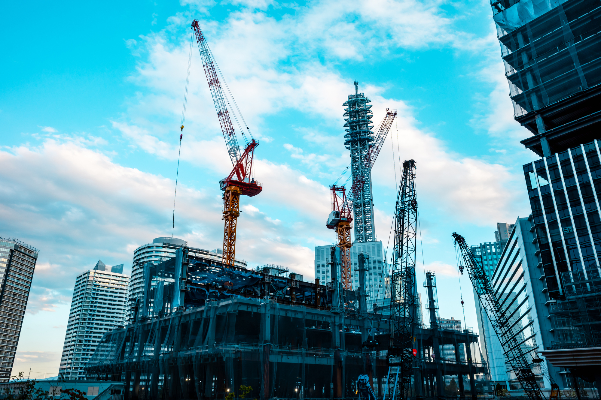 活発な再開発プロジェクト