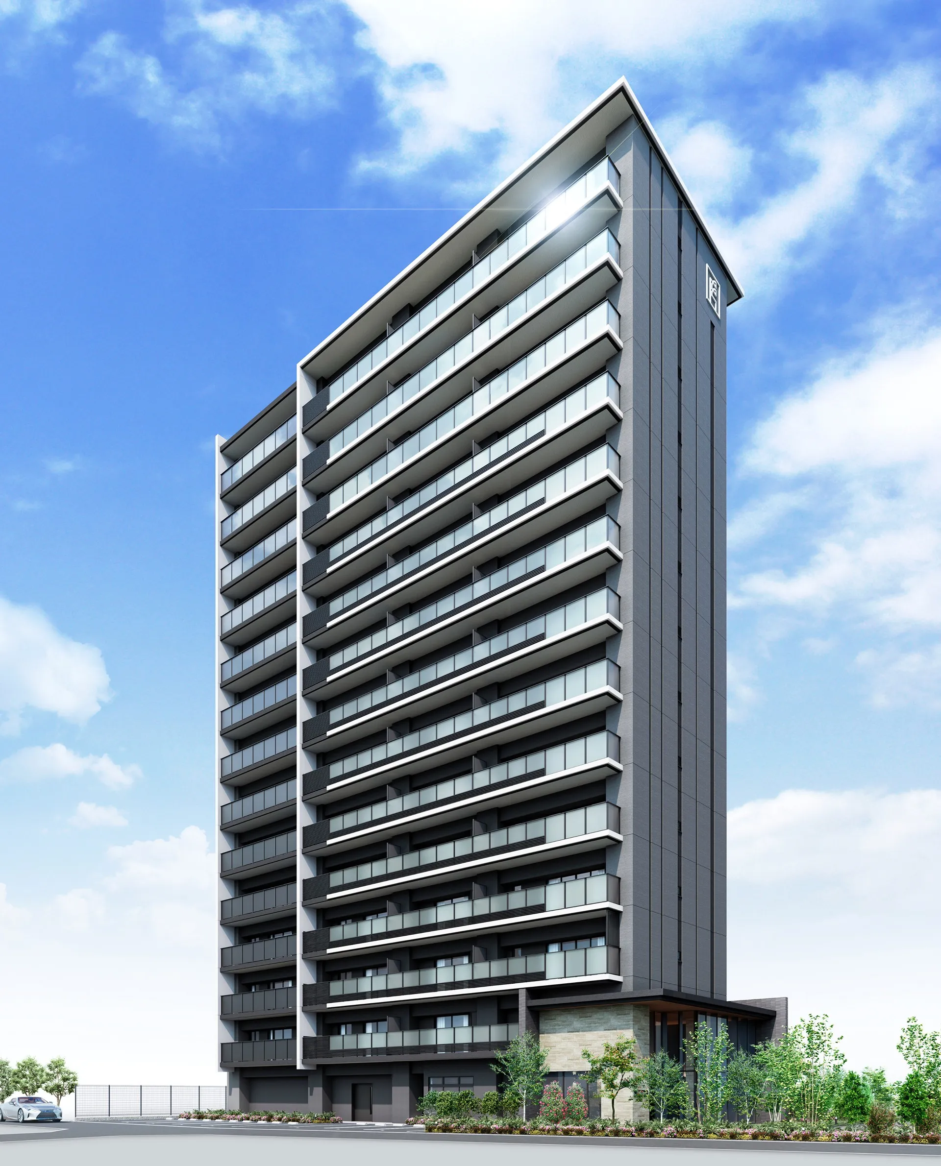 外観完成予想図｜エステムコート御堂筋あびこⅡフェアリー｜大阪市住吉区｜エステムあびこ