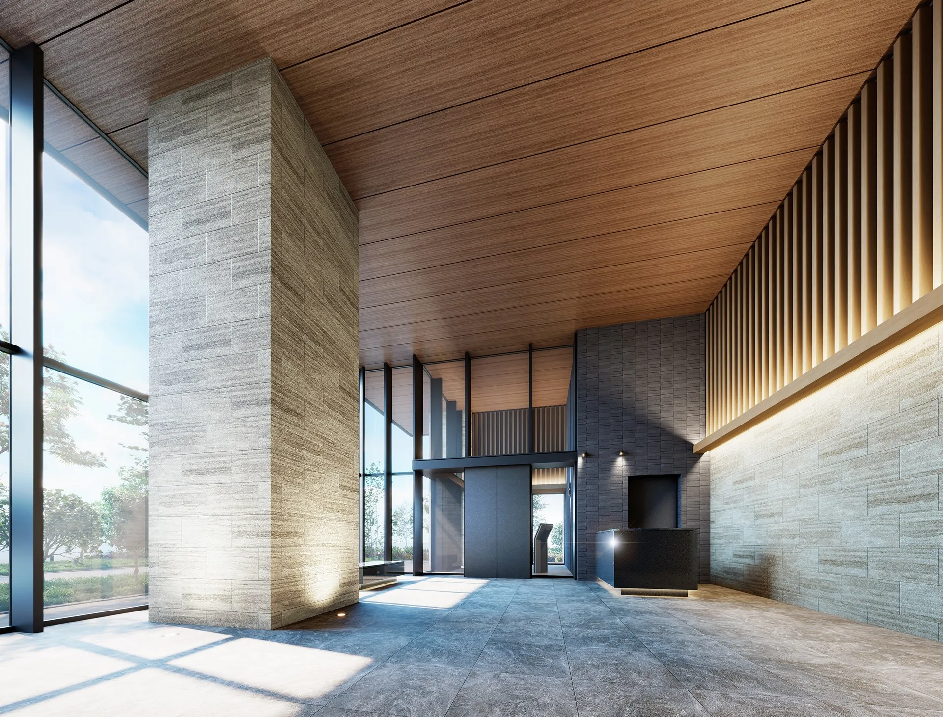 エントランスホール完成予想図｜エステムコート御堂筋あびこⅡフェアリー｜大阪市住吉区｜エステムあびこ