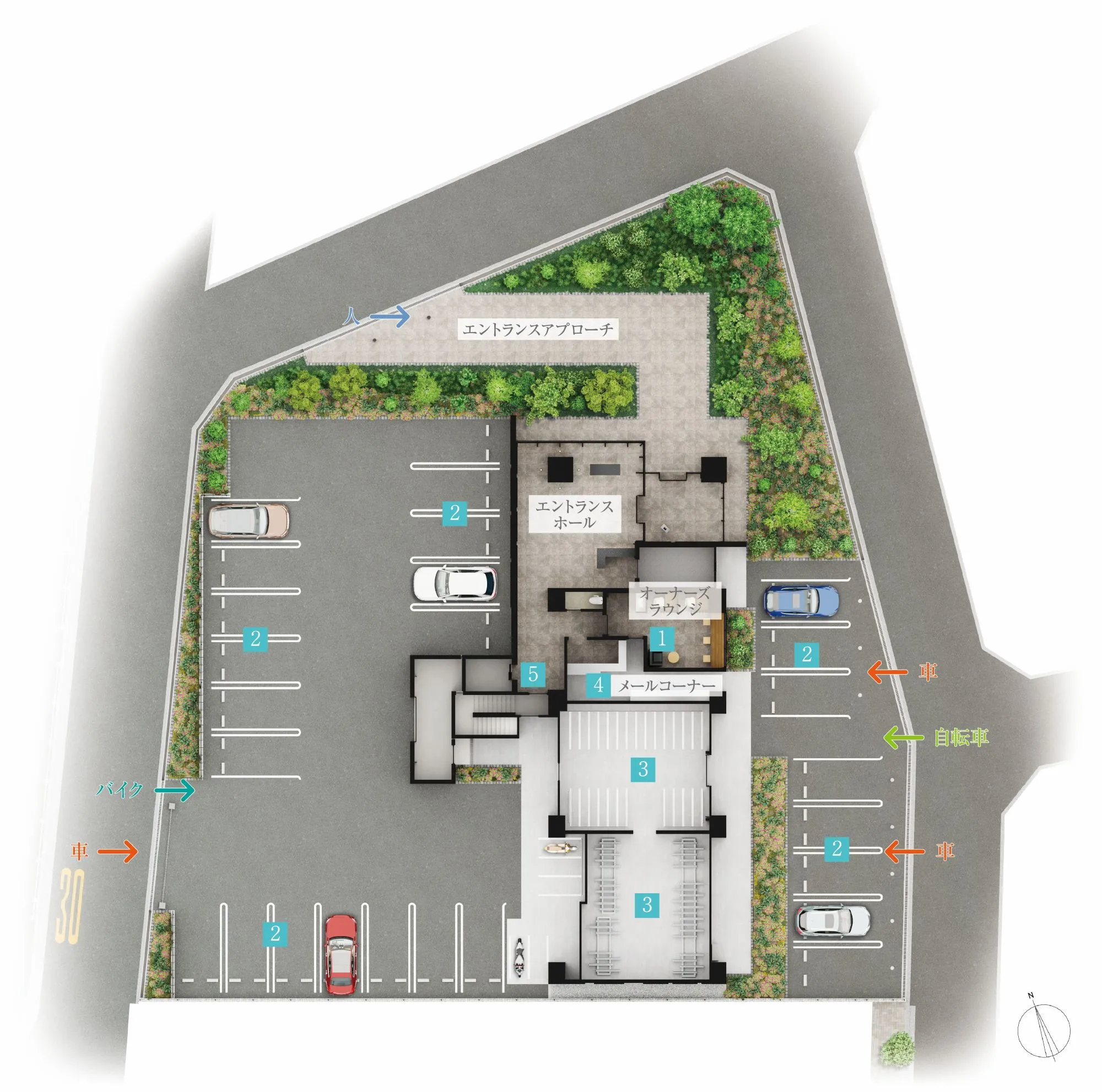ランドプラン｜エステムコート御堂筋あびこⅡフェアリー｜大阪市住吉区｜エステムあびこ