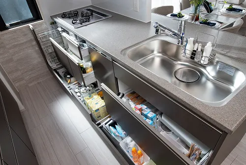 スライドキャビネット｜エステムコート御堂筋あびこⅡフェアリー｜大阪市住吉区｜エステムあびこ