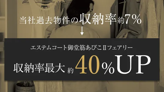 収納力UP｜エステムコート御堂筋あびこⅡフェアリー｜大阪市住吉区｜エステムあびこ