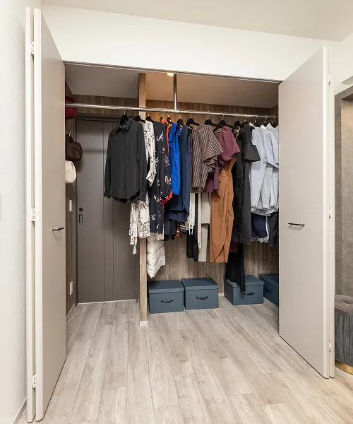 らくらくクローゼット｜エステムコート御堂筋あびこⅡフェアリー