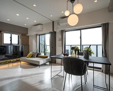 稼働間仕切りオープン｜エステムコート御堂筋あびこⅡフェアリー