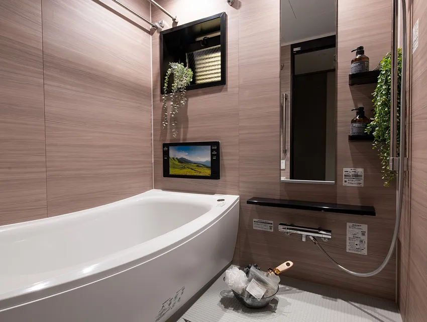 バスルーム モデルルーム内観｜エステムコート御堂筋あびこⅡフェアリー｜大阪市住吉区