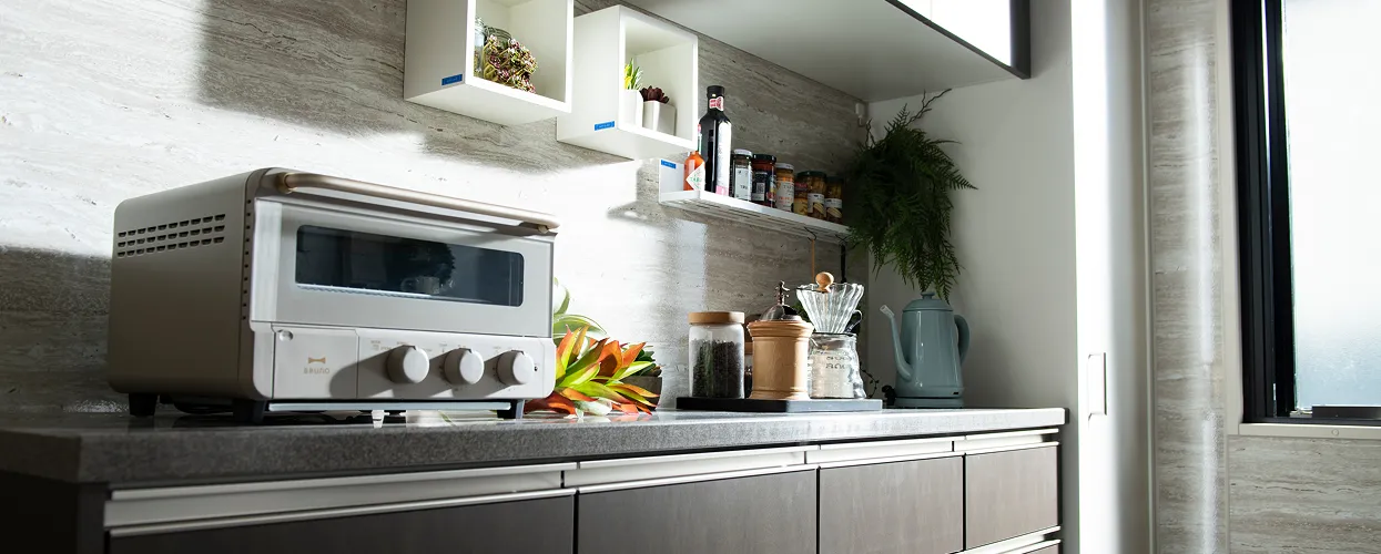 キッチン モデルルーム内観｜エステムコート御堂筋あびこⅡフェアリー｜大阪市住吉区