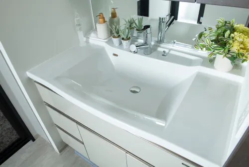 カウンター一体型スクエアボウル｜エステムコート三田 ザ・クラブハウス｜兵庫県三田市｜エステム三田