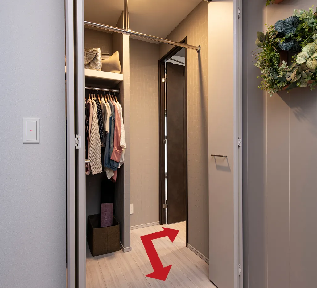 らくらくクローゼット｜エステムコート三田 ザ・クラブハウス｜兵庫県三田市｜エステム三田