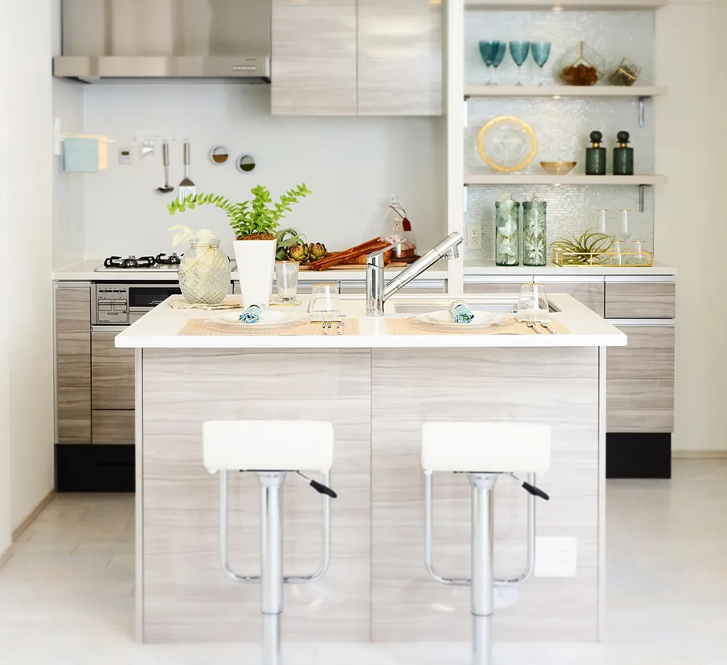 アイランドキッチン｜エステムコート三田 ザ・クラブハウス｜兵庫県三田市｜エステム三田