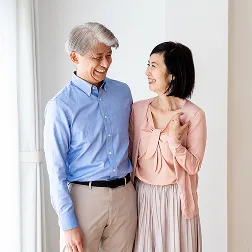 M様ご夫婦イメージ｜エステムコート三田 ザ・クラブハウス｜兵庫県三田市｜エステム三田