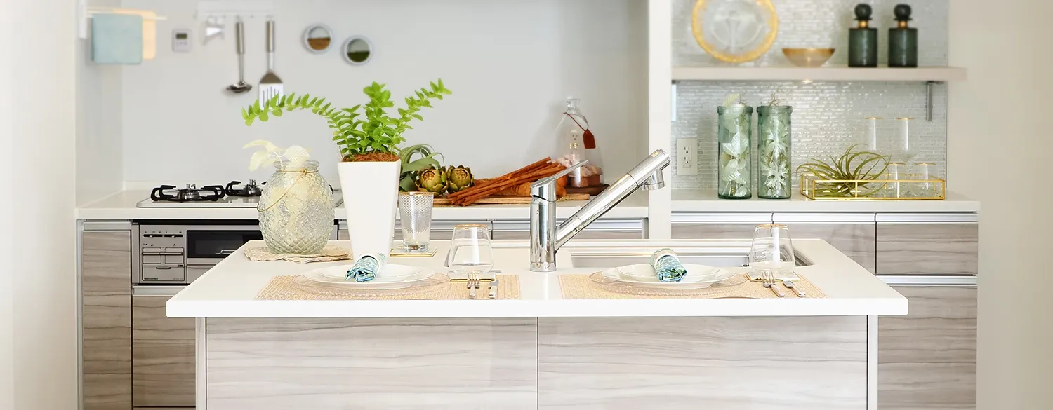 アイランドキッチン｜エステムコート伏見丹波橋｜京都市伏見区