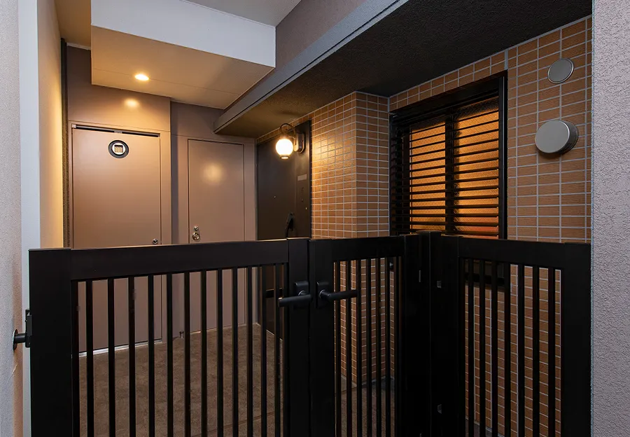 専用ポーチ｜エステムコート伏見丹波橋｜京都市伏見区