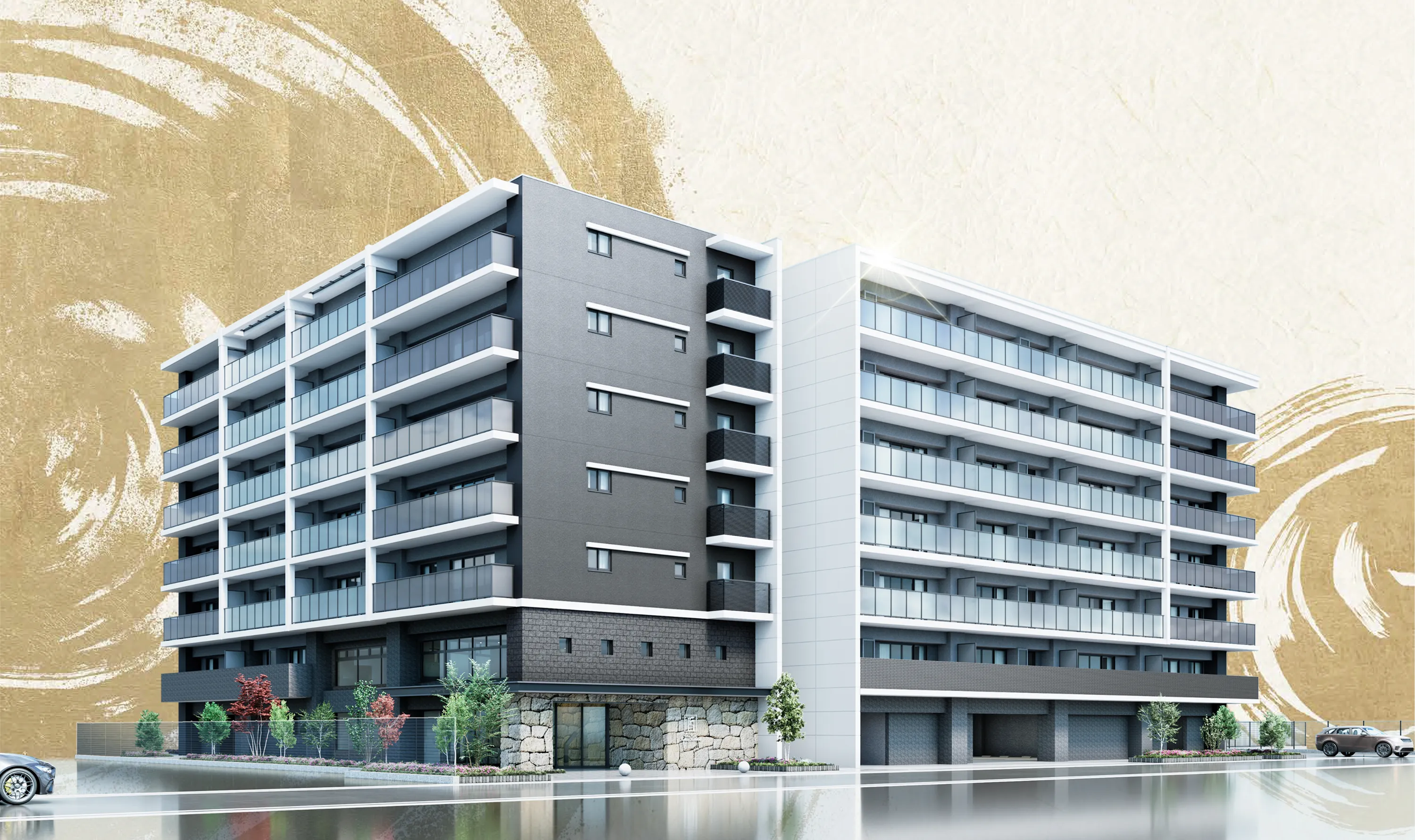 外観完成予想図｜エステムコート伏見丹波橋｜京都市伏見区