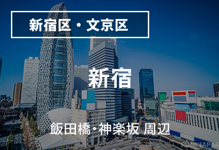 新宿・飯田橋・神楽坂 周辺のマンスリーウイークリーマンション
