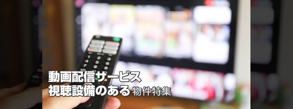 動画配信サービス視聴設備/大阪