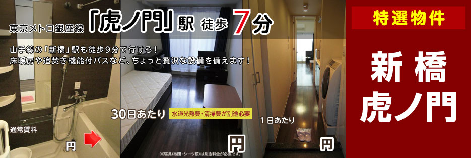 エステムプラザ愛宕虎ノ門レジデンス（1Kタイプ）